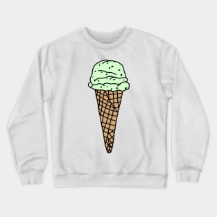 mint chocolate chip, thrifty’s ice cream Crewneck Sweatshirt